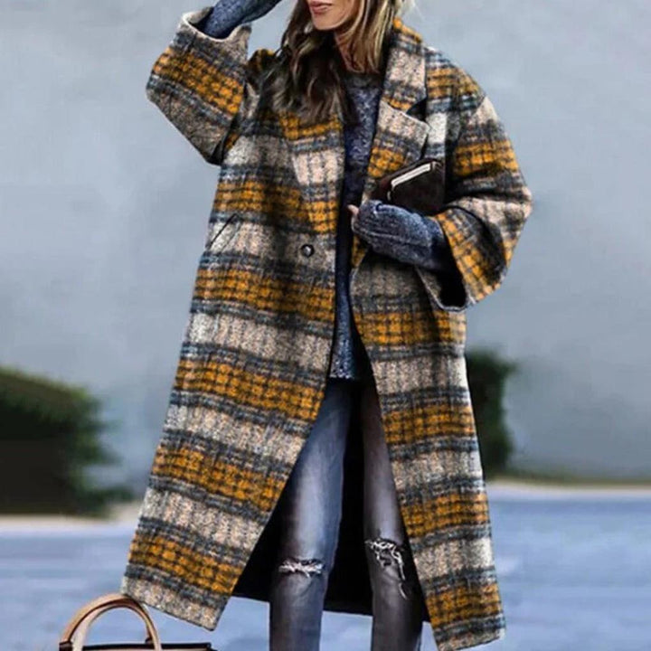 Manteau Long Stylé d'Automne – Couche Chaude pour Jours Froids