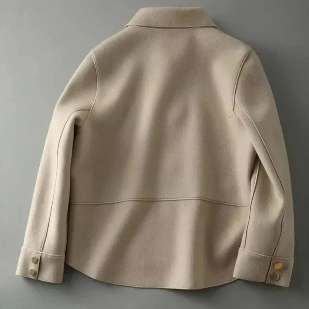 Veste d'hiver à boutons pour femmes – Couche chaude avec attrait toute saison