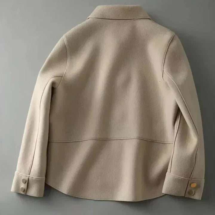 Veste d'hiver à boutons pour femmes – Couche chaude avec attrait toute saison