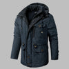 Veste d'hiver multi-poches pour hommes