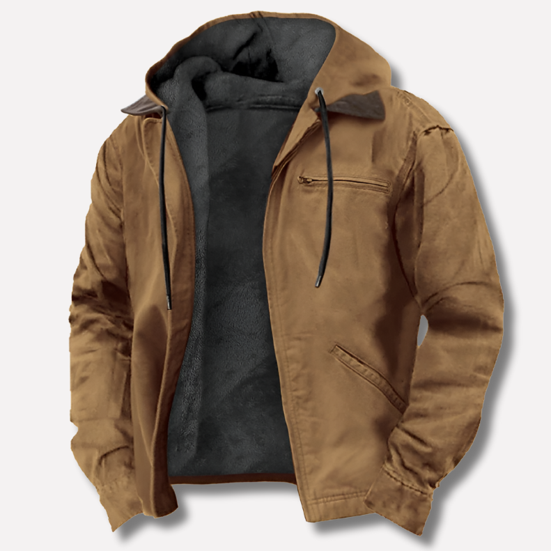 Veste d'hiver stylée et doublée
