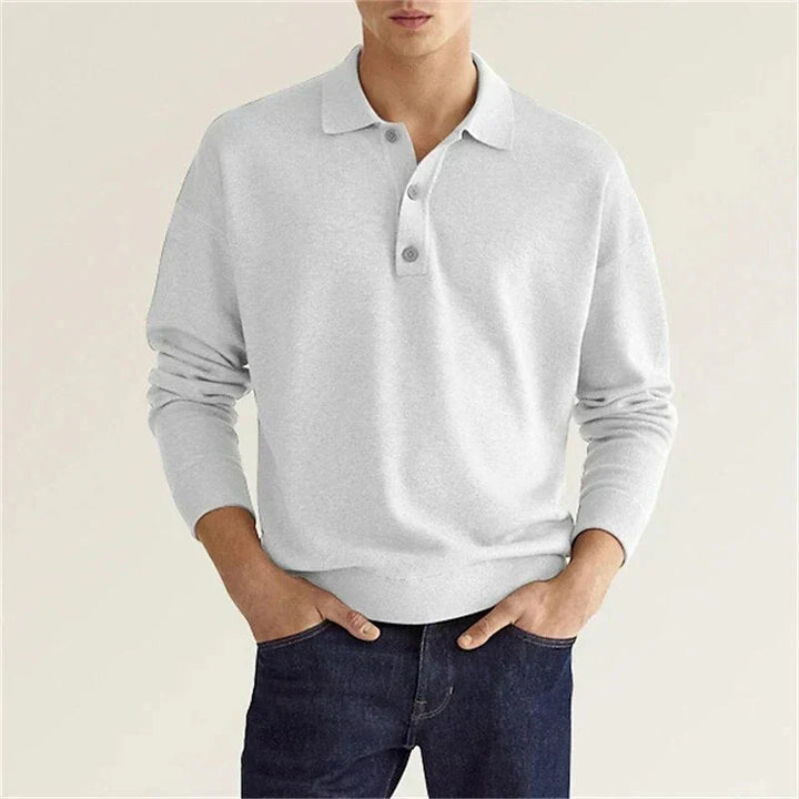 Polo à Manches Longues pour Hommes