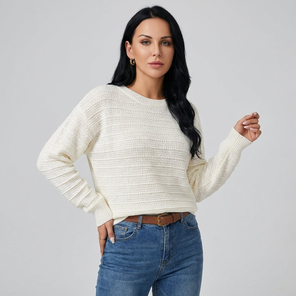 Pull-over Femme Dos Nœud
