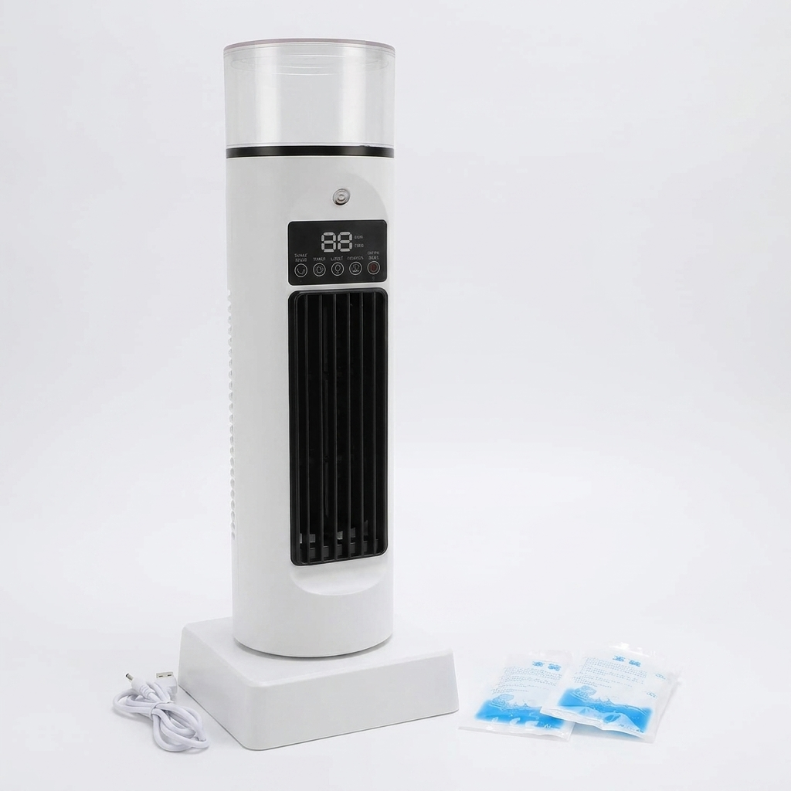 Refroidisseur d'air portable élégant – Avec télécommande