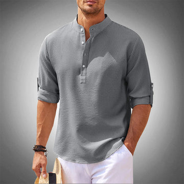 Maurice – Chemise en Lin Stylée pour l'Homme Moderne