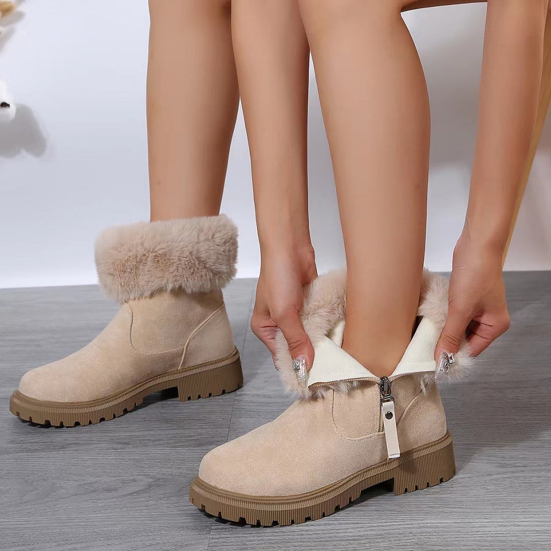 Bottes Cheville Femmes Hiver