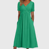 Viola | Robe Midi Avec Contrôle Du Ventre