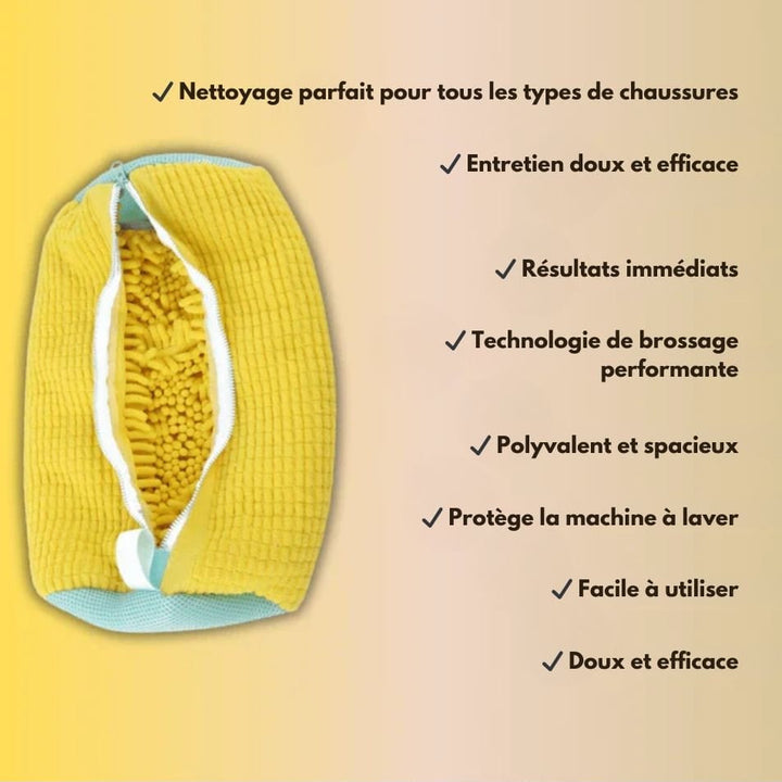 ShoeShine - Sac de Nettoyage Rapide pour Chaussures en Profondeur
