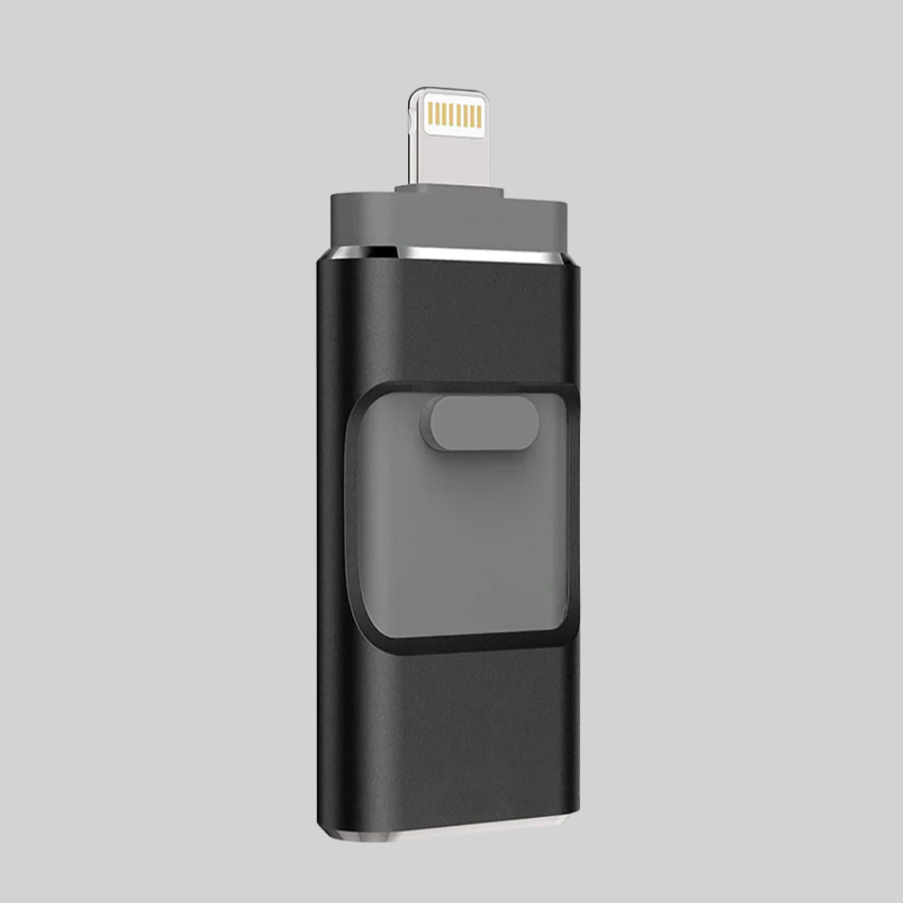 Clé USB 4-en-1 – Solution de stockage multi-connecteur