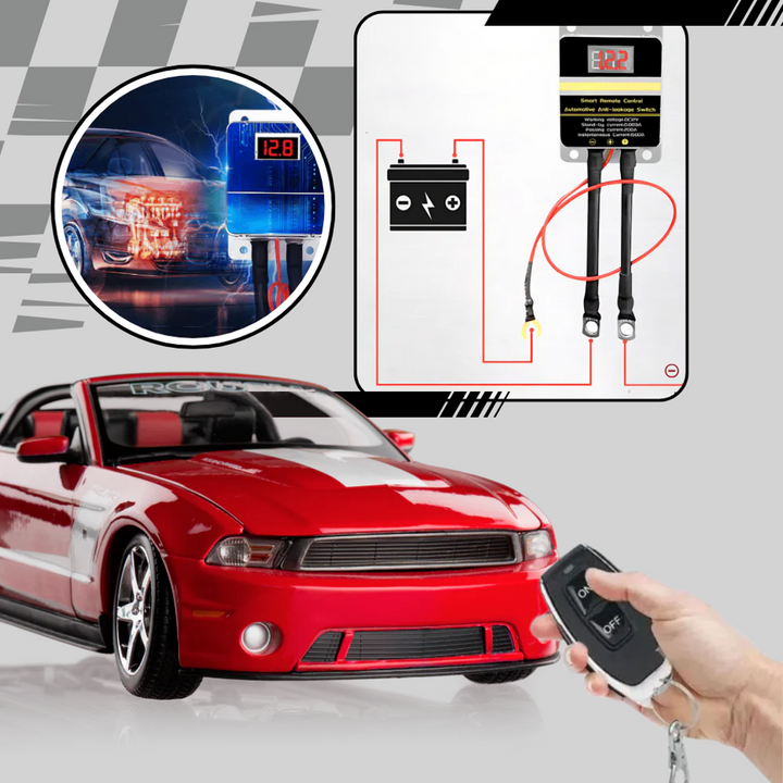 Interrupteur de sécurité pour voiture – Dispositif de déconnexion de batterie à distance