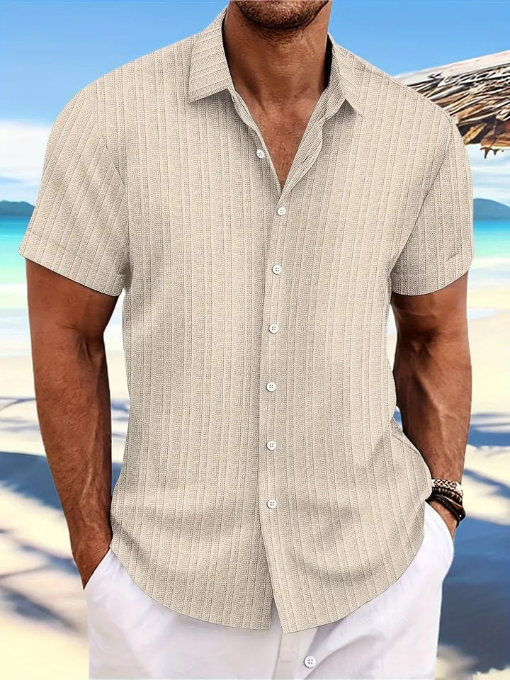 Chemise Homme Manches Courtes d'Été