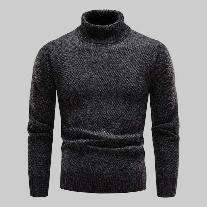 Pull Col Roulé Élégant Design Raffiné avec Attrait Classique