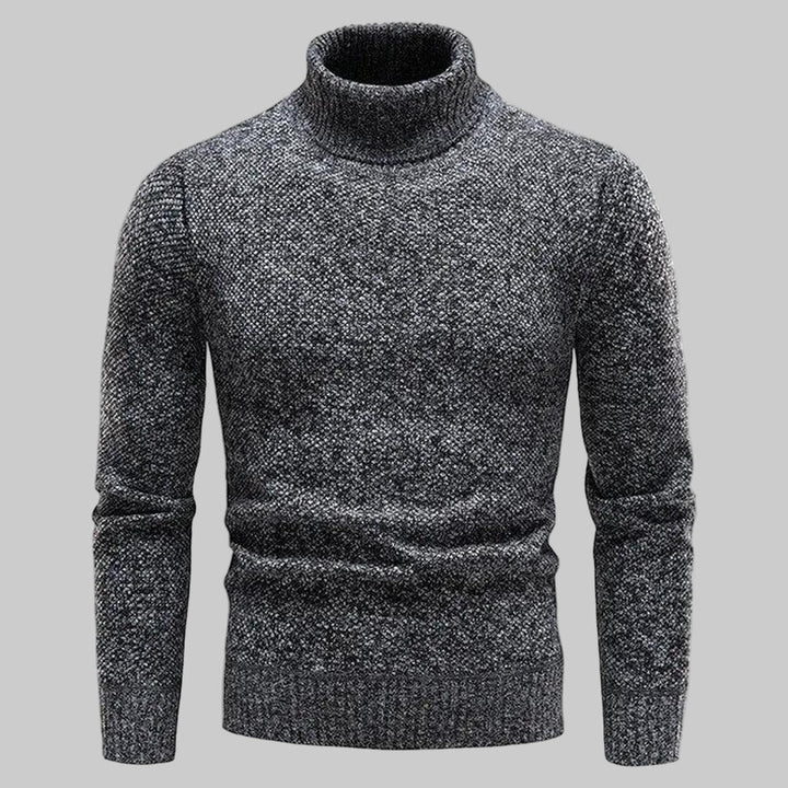 Pull Col Roulé Élégant Design Raffiné avec Attrait Classique