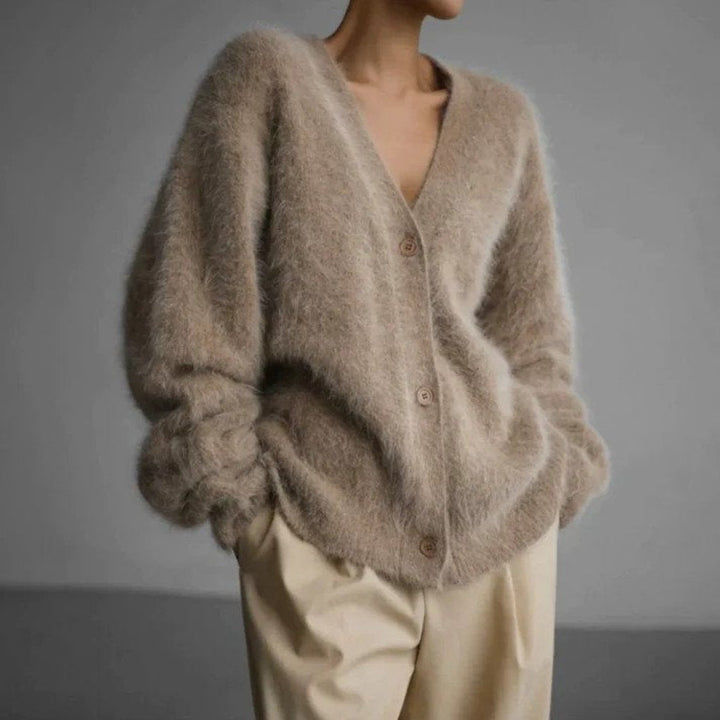 Cardigan en laine fine