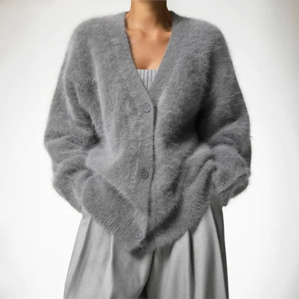 Cardigan en laine fine