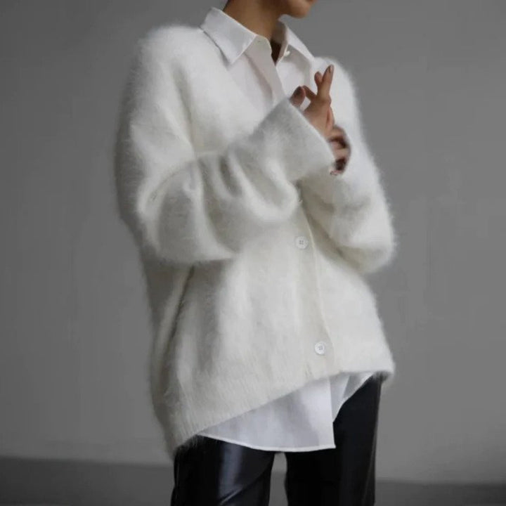 Cardigan en laine fine