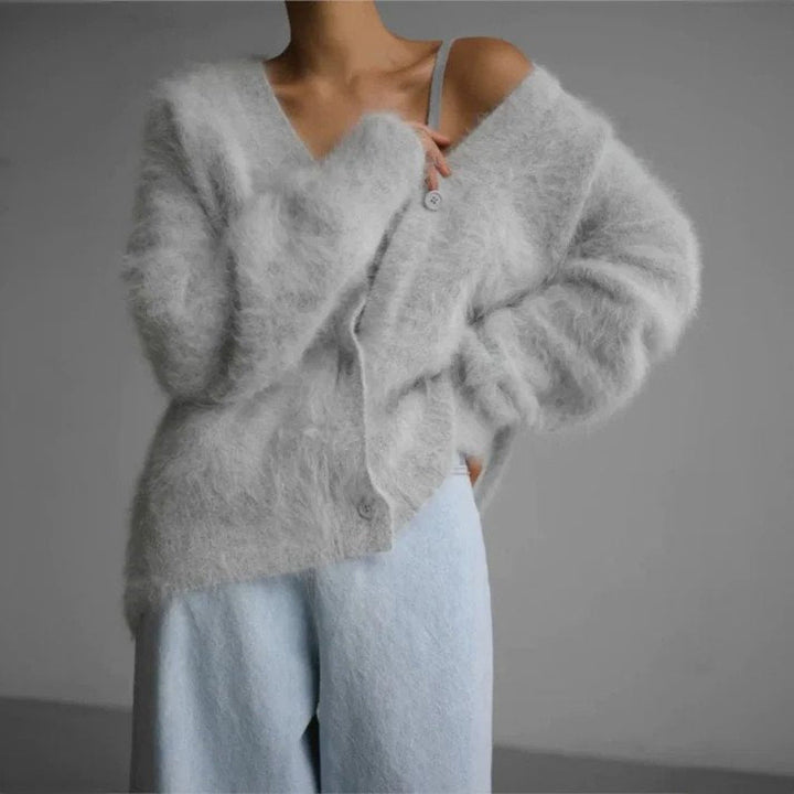 Cardigan en laine fine