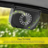 Ventilateur de fenêtre solaire pour voiture