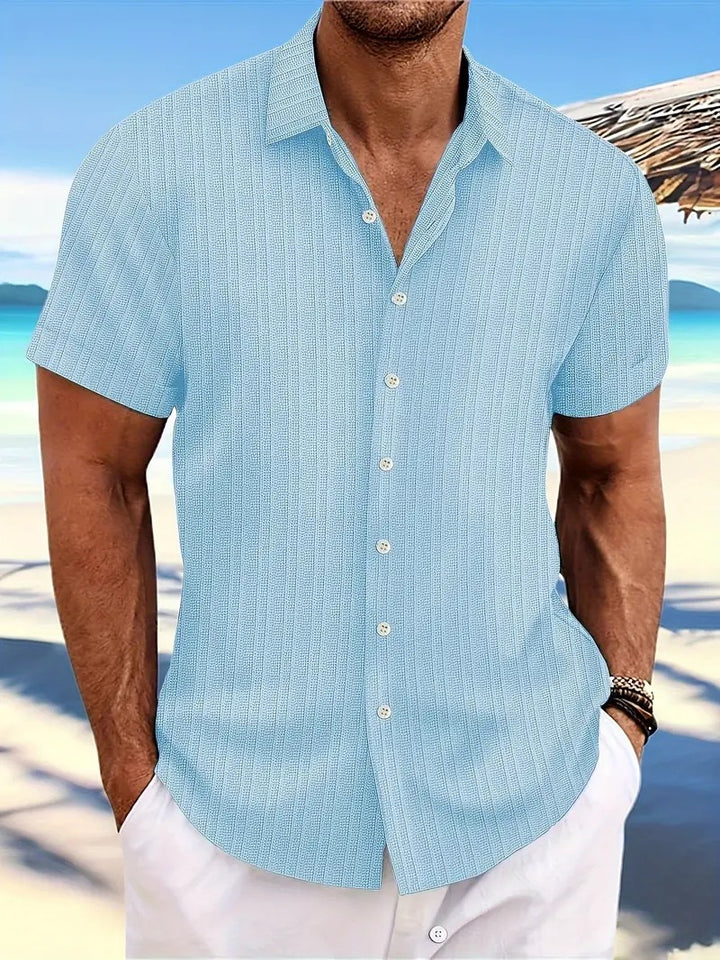 Chemise Homme Manches Courtes d'Été