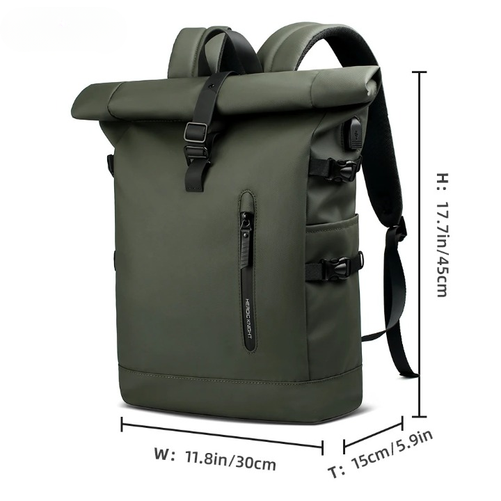 Sac à Vélo 3-en-1 et Sac à Dos – Polyvalent, Étanche et Prêt pour Tout Voyage