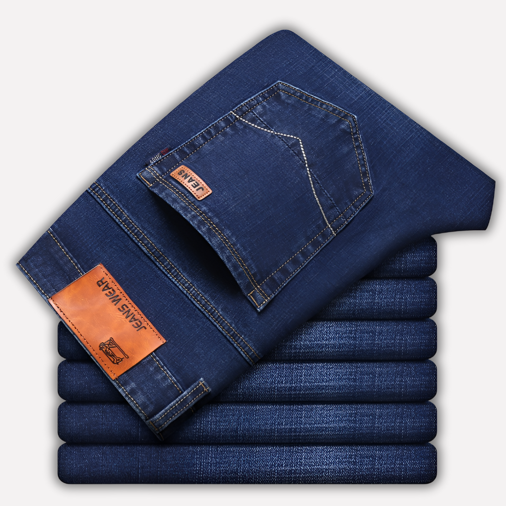 Jeans Droits pour Hommes - Denim Durable