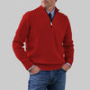 Pull à demi-zip pour homme – Style superposé avec attrait saisonnier