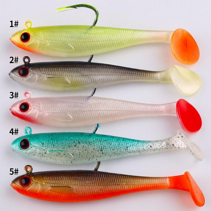 Swimbait Basse & Pike avec Tête Jig en Plomb