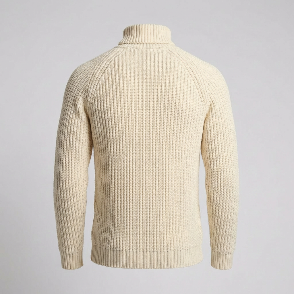 Pull Hiver en Maille Col Roulé pour Hommes