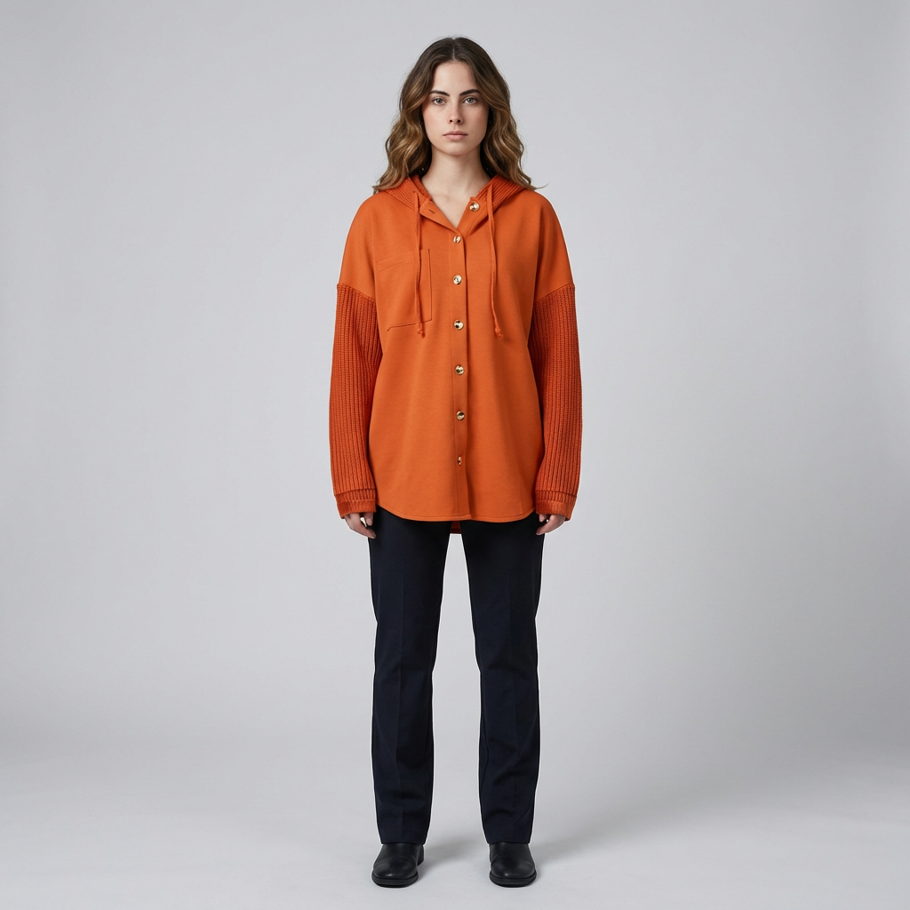 Sweat à capuche oversize pour femmes