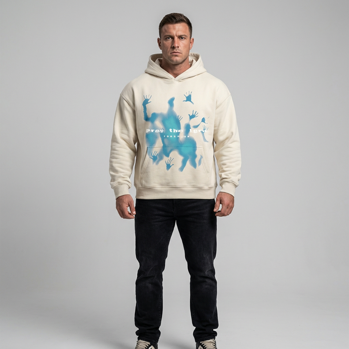Sweat à Capuche Graphique Unisexe Oversize