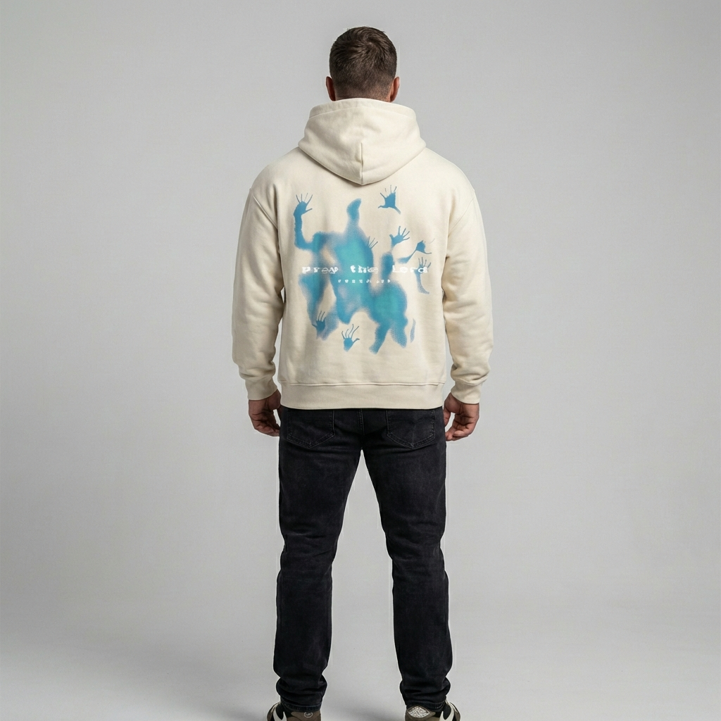 Sweat à Capuche Graphique Unisexe Oversize