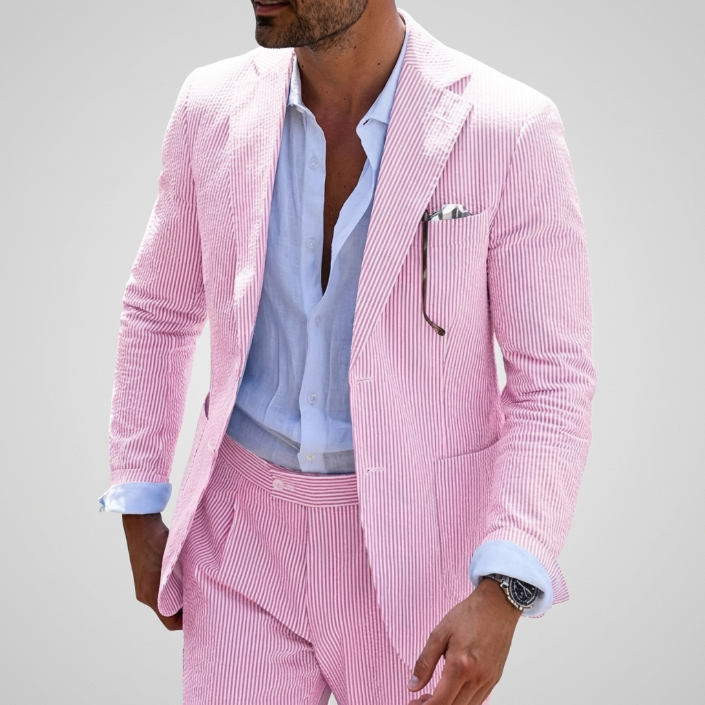 Costume d'été pour homme deux pièces