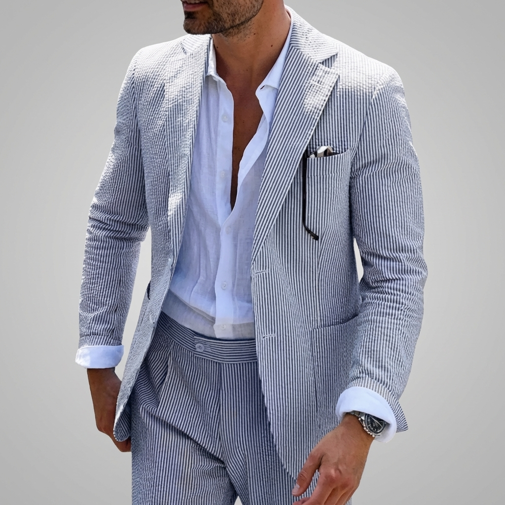 Costume d'été pour homme deux pièces