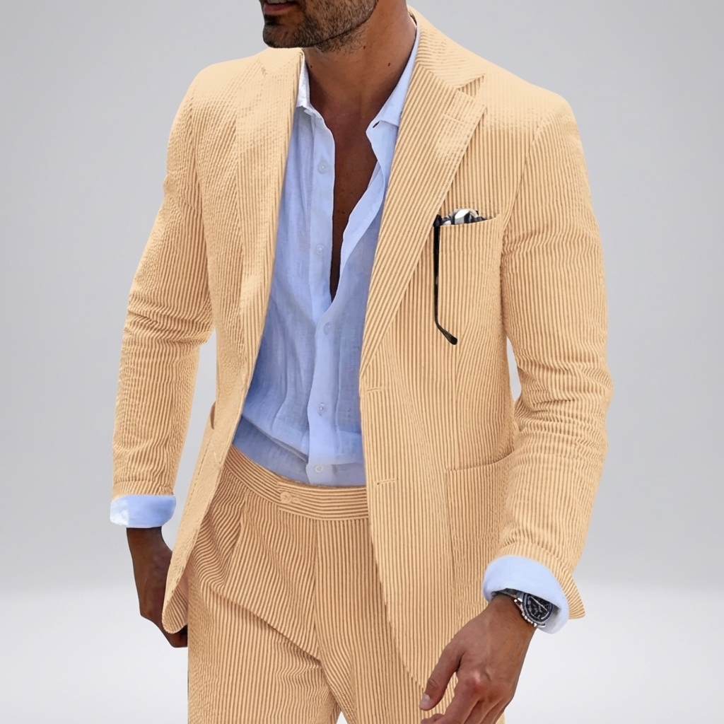 Costume d'été pour homme deux pièces