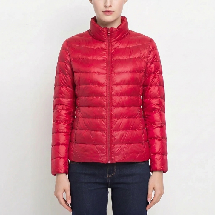 Veste Matelassée Ajustée Pour Femmes