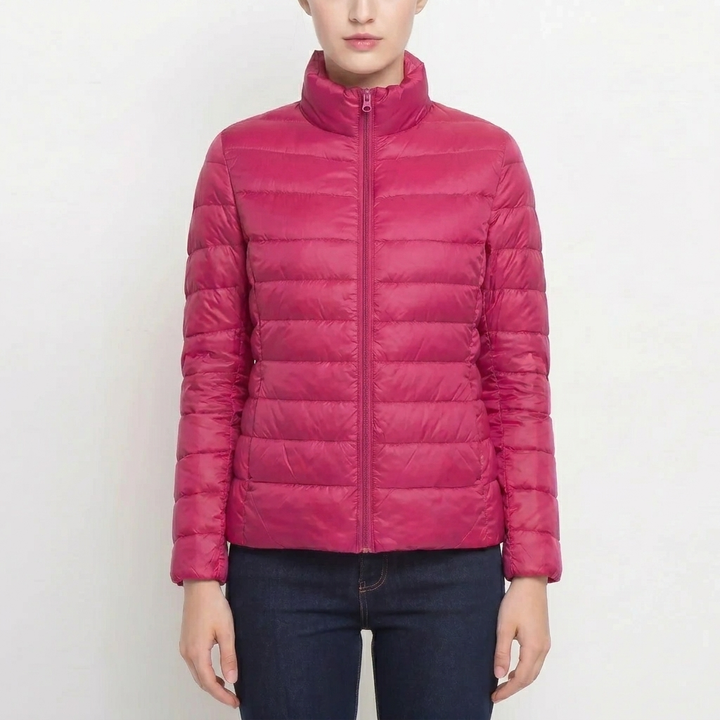 Veste Matelassée Ajustée Pour Femmes