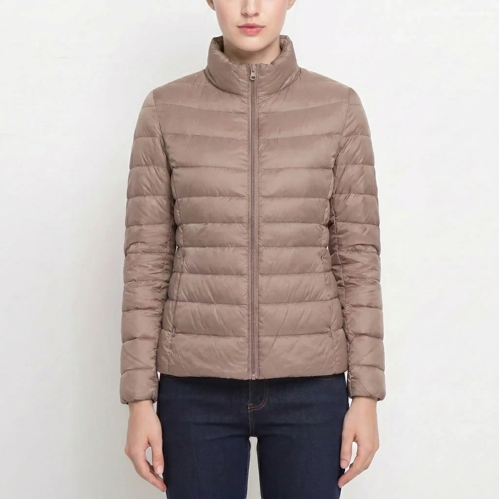 Veste Matelassée Ajustée Pour Femmes