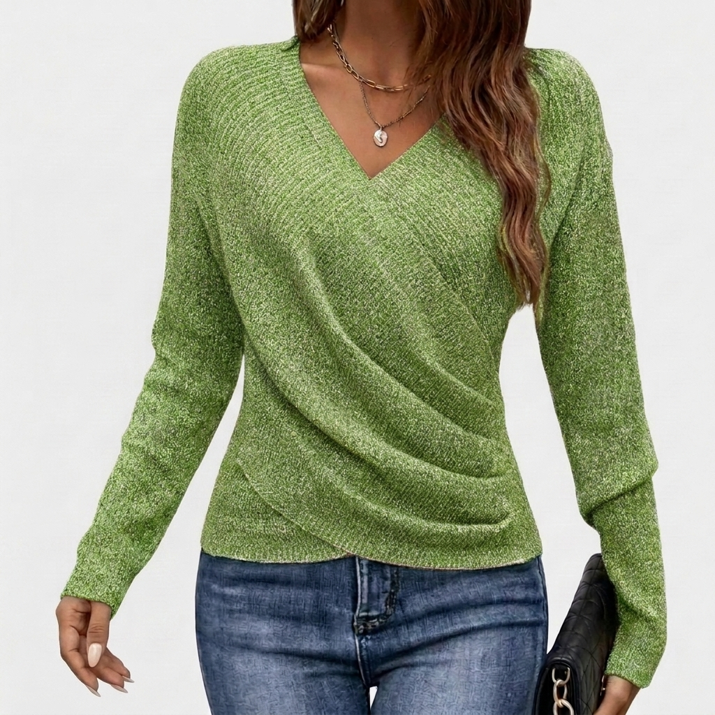 Pull élégant et confortable apporte un style cosy aux looks quotidiens