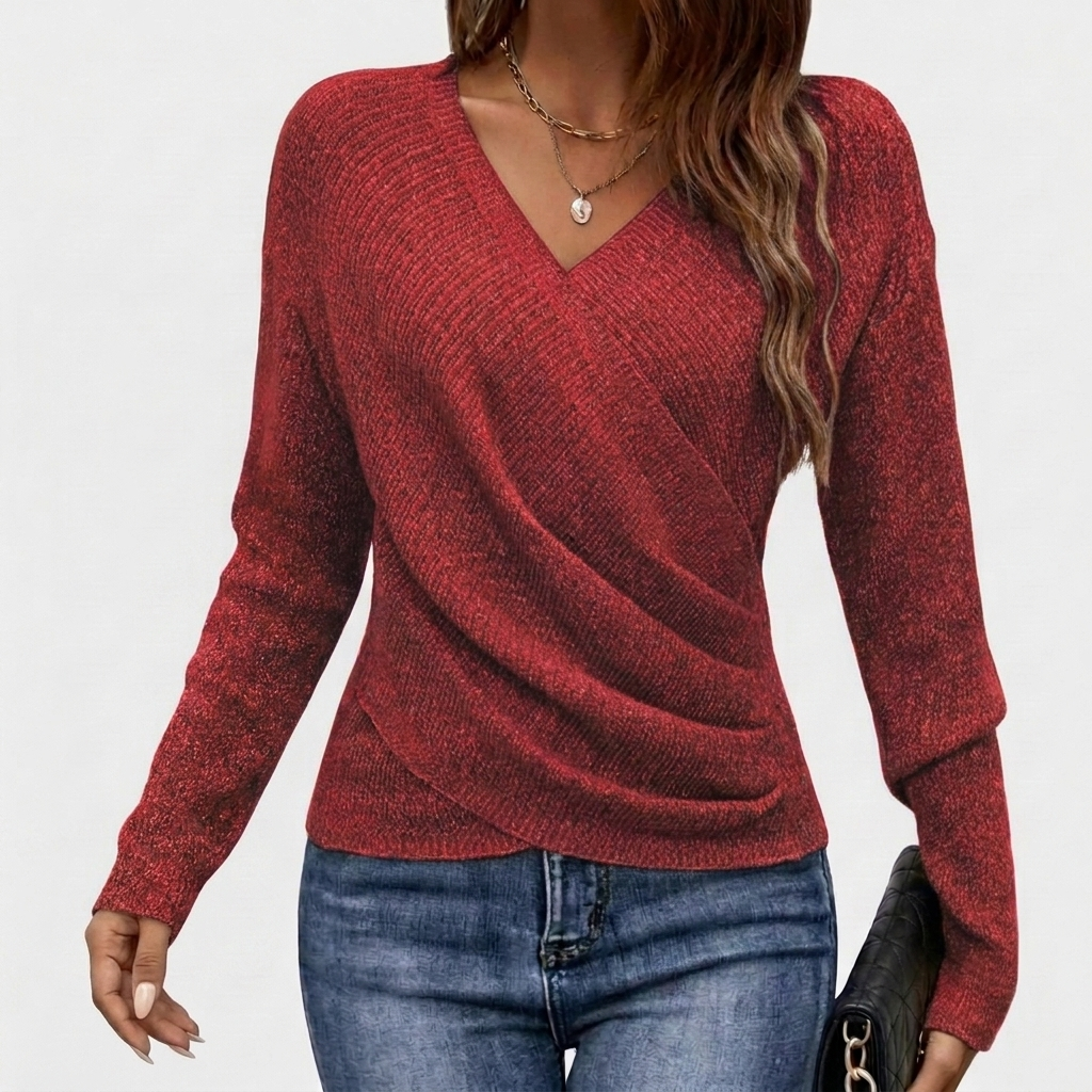 Pull élégant et confortable apporte un style cosy aux looks quotidiens