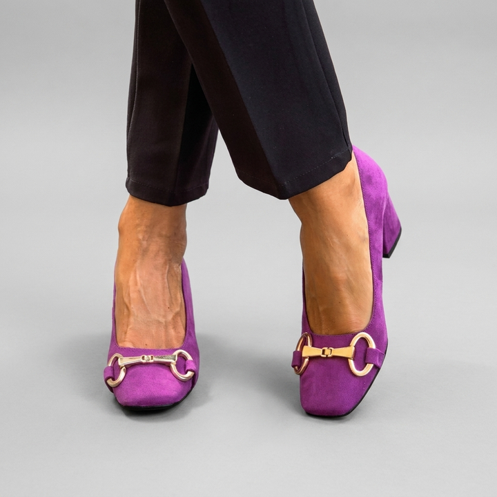 Sandales à Talons Blocs Fermés