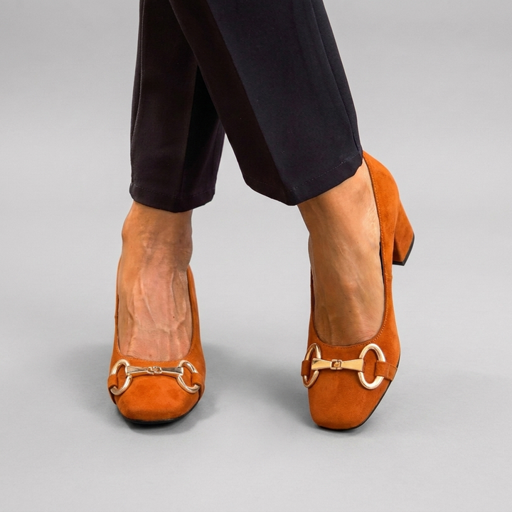 Sandales à Talons Blocs Fermés