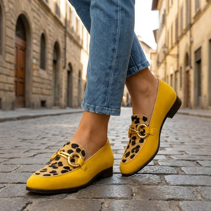 Chaussons Accent Imprimé Animal – Chaussons Quotidiens Tendance
