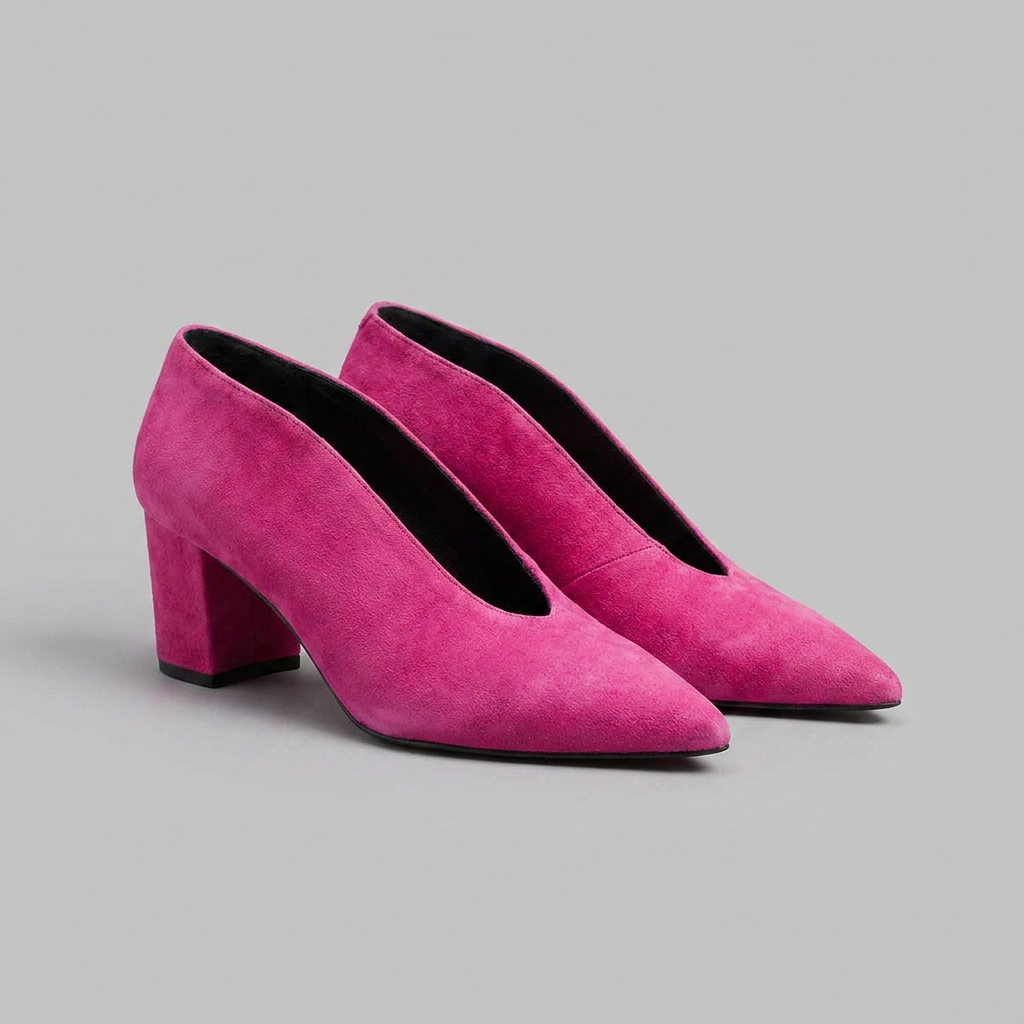Talons Bloqués Pointus Fermés