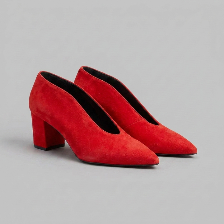 Talons Bloqués Pointus Fermés