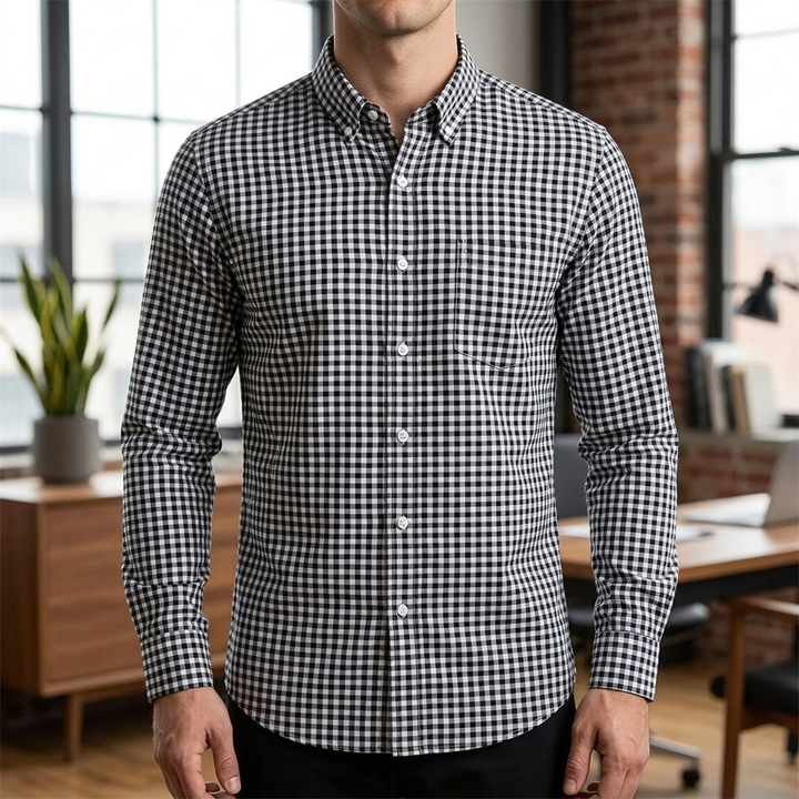 Chemise Classique Oxford Boutonnée