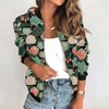 Veste Bomber Florale pour Femmes