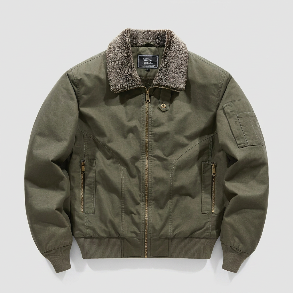 Veste Bomber Zipée