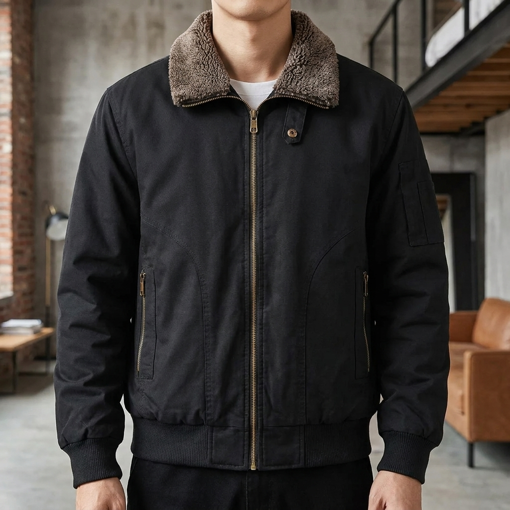 Veste Bomber Zipée