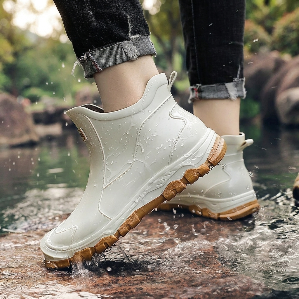 Bottes Cheville Casual Quotidien pour Femmes