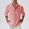 Chemise à boutons décontractée pour homme